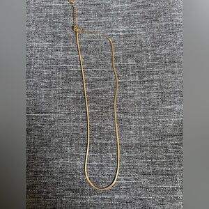Snake Chain Gold Necklace